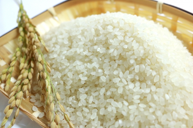 What are the nutrients contained in rice